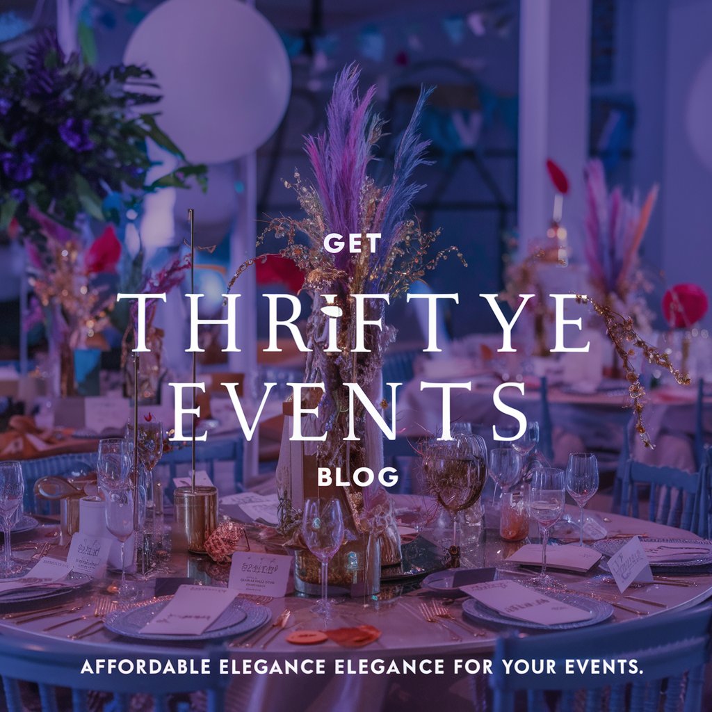 get thriftyevents.net blog